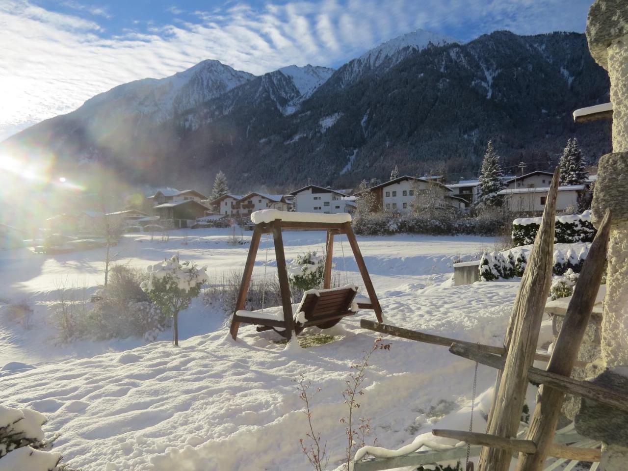 Ferienhaus Oetztal-Lodge Sautens Exteriör bild